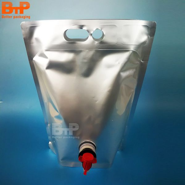 Bag in Box Packaging Bag Custom Capacity Animal Liquid Feed Packaging Plastic Tap Bag in Box