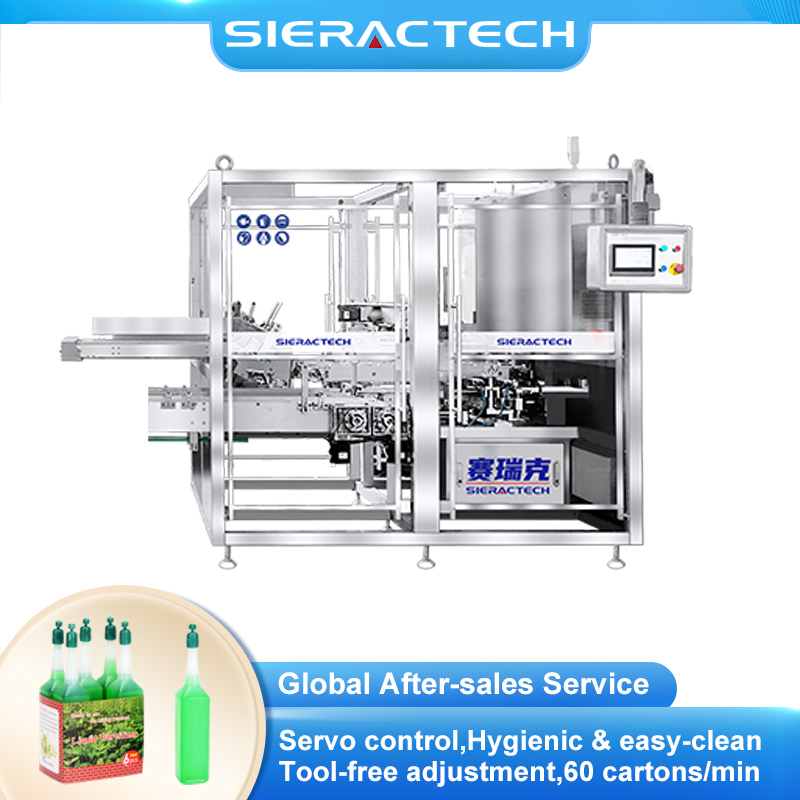 Automatic Cartoning Machine for Ampoule Plant Nutrient Solutions