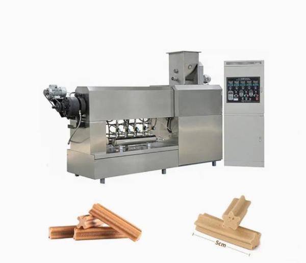 L'ANIMAL FAMILIER de solides solubles 100KW mâche la chaîne de production pour la santé des dents de chiens