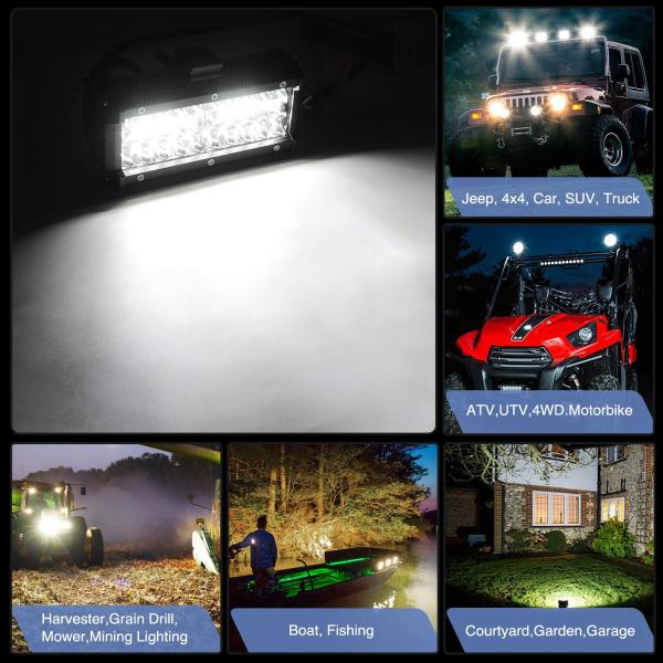 ATV Jeep SUV Truck Truck LED Bar , LED Driving Light Bar High Intensity LED