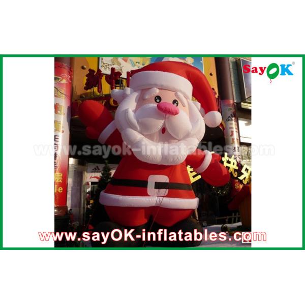 210 D Oxfor Cloth Christmas Snowman Inflatable Holiday Decorations customized