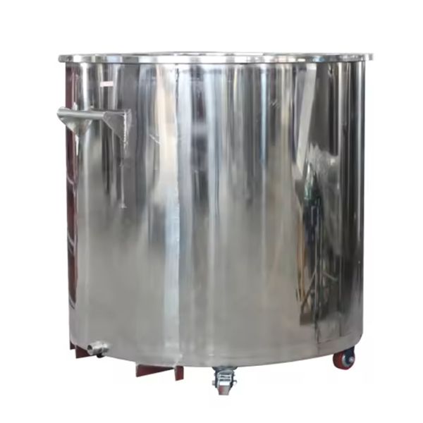 Custom Reaction Vessels High-Quality 500L Storage Tanks SS304/SS316L Stainless Steel Storage Tanks/Containers Stainless Steel Reactors Chemical Reactors Suitable for Acidic or Corrosive Environments