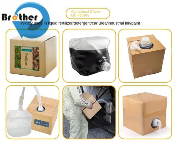 Cubitainer 20L Collapsible Non-Leakage Plastic Container Agricultural Liquid Fertilizer/Nutrient/Farm Chemical Packaging