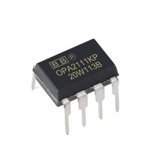 OPA2111KP DIP-8 en ligne OPA2111 amplificateur de précision puce de circuit intégré à double canal amplificateur opérationnel IC faible bruit