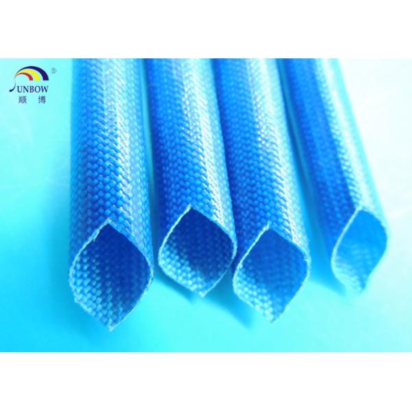 High Performance Flexible Acrylic Coated Fiberglass Sleeving / Braided Fiber