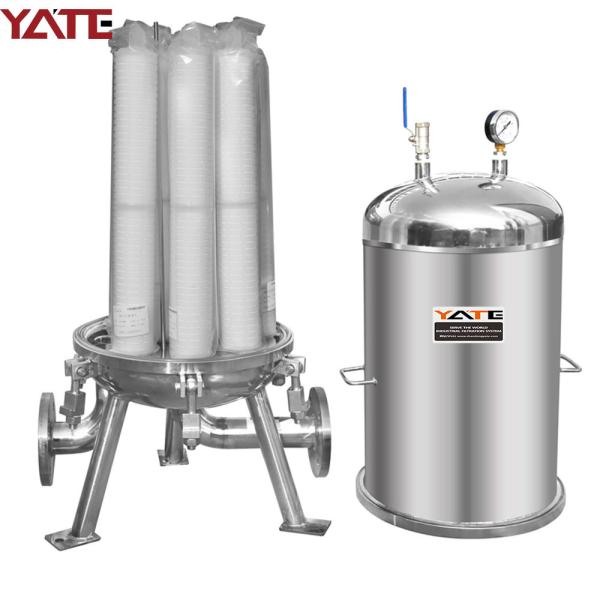 5 корпус фильтра патрона микрона SS316 для фильтра для масла бассейна промышленного жидкостного