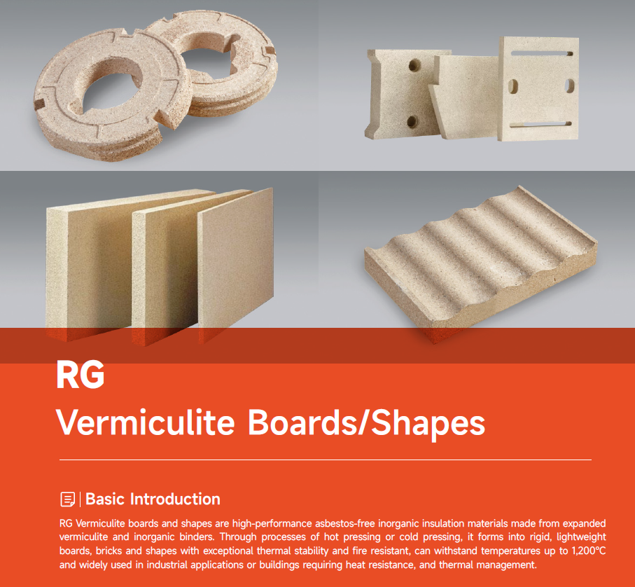 ASTM E136 Vermiculite Shaped Refractory Fire Bricks