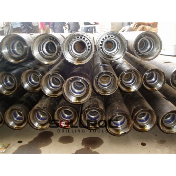 114mm Diameter 3m Length Dual Wall RC Drill Pipe with 4'' Metzke Thread for Reverse Circulation Sampling Drilling