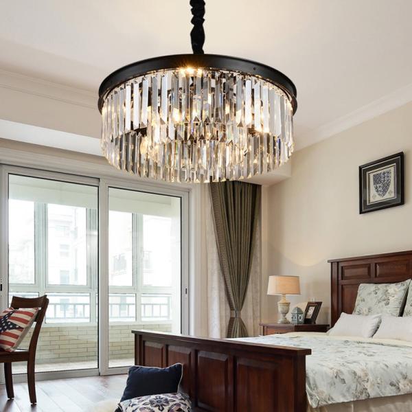 Crystal Pendant Lighting Modern Design 20000 Hrs Lifespan No Mercury