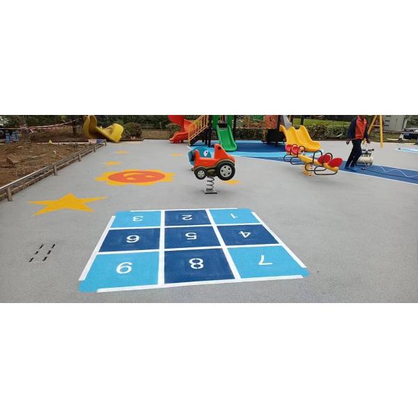 Наружные детские игровые площадки пол EPDM резиновый пол для парка развлечений