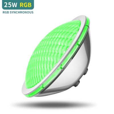 Synchronous Control Stainless Steel Pool Lights 1200lm Waterproof 2860ma