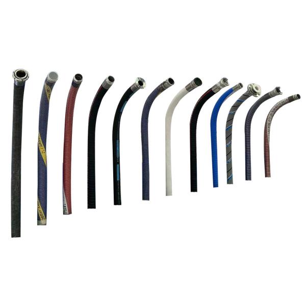 Oil Suction Hose for Ambient Temperature 3 Inch 4 Inch 5 Inch Spiral Steel Wire Composite Hose at Oil Station