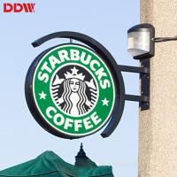 P4.68 muestra al aire libre de la ronda LED, Logo Display llevado circular