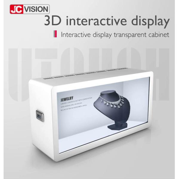 JCVISION Transparent LCD Screen 21.5inch LCD Digital Display