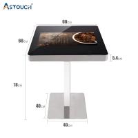 Tableau interactif d'écran tactile de 22 pouces pour le restaurant et les magasins
