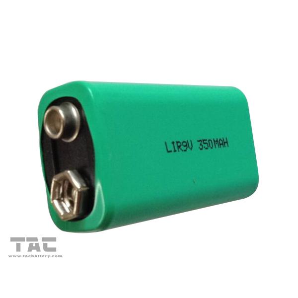 батарея 350mAh перезаряжаемые иона лития 9V цилиндрическая для электронной аппаратуры