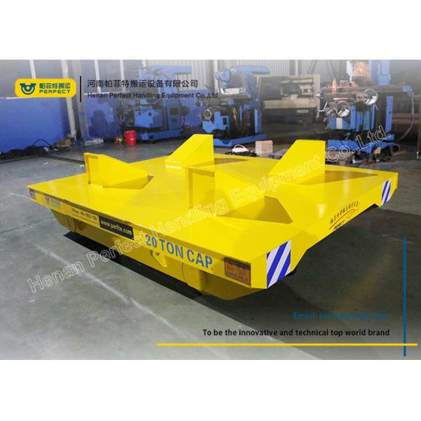 Heat Resistant Coil Transfer Trolley / Warehouse Carts Material Handling