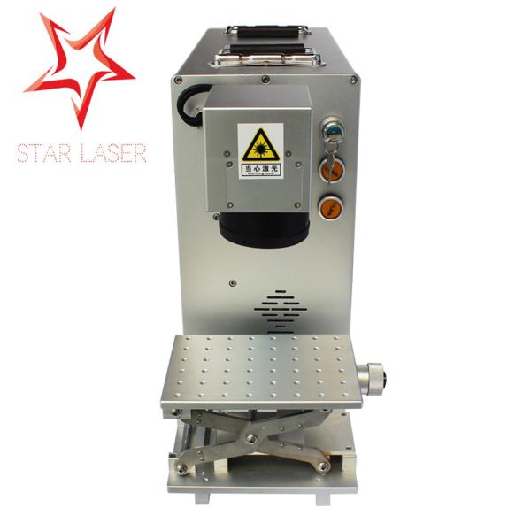 Non Metal Serial Number Engraving Machine , 30 W Fiber Laser Marking Machine