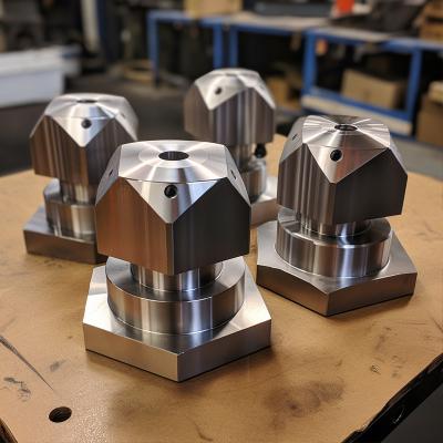 Peças sobressalentes CNC Peças de fresagem CNC de precisão Peças de usinagem CNC complexas Peças de aço inoxidável