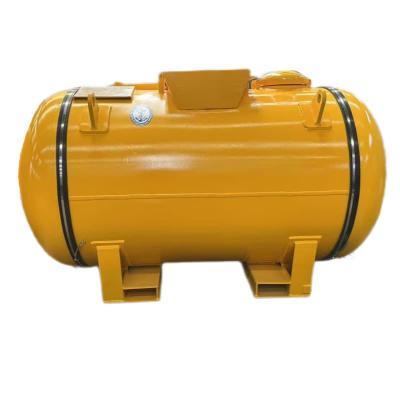 1600L 16MnDR 10mm réservoir de stockage chimique UN3394 -40- 70 C température de conception
