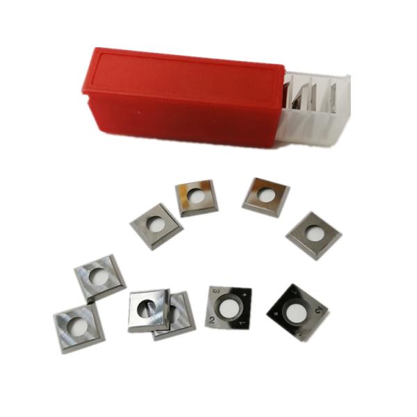 14mm*14mm*2mm Wood Working Indexable Carbide Inserts / Knives For Spiral / Helical Planer Cutter Head