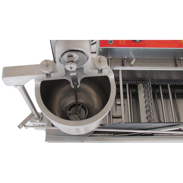 Electric Heating Automatic Donut Glazed Machine 1100*550*650mm for Final Product Made