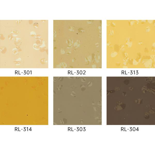 Piso de caucho antideslizante, resistente al desgaste y a las manchas para salas de exposiciones