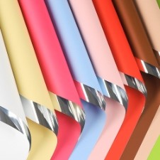 Polyamine waterproof bouquet paper mirror art paper flower packaging paper