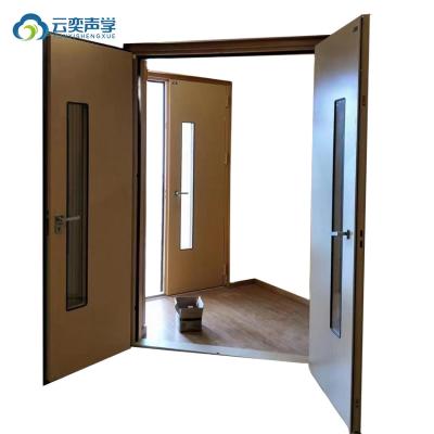 School Multimedia Room Opera House Soundproof Entrance  Steel Door