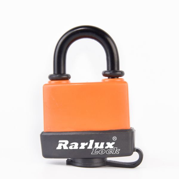 Rarlux FL1530 Waterproof Steel Padlock with Top Security Plastic Shell and Laminated Design Zhejiang Origin