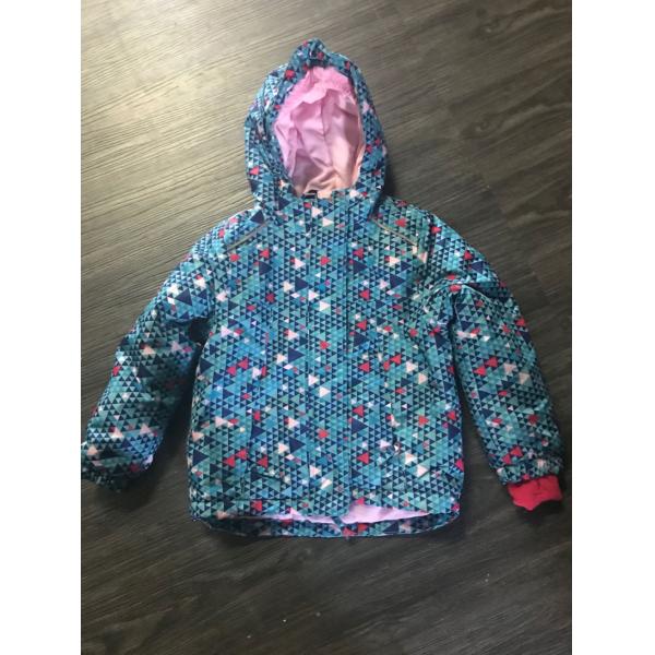 86/92 98/104 Long Front Zipper Kid's Outdoor Jacket Two Color In Stock