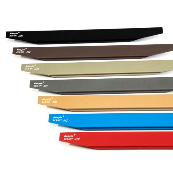 Manijas de aluminio del gabinete de los muebles del RCR 097