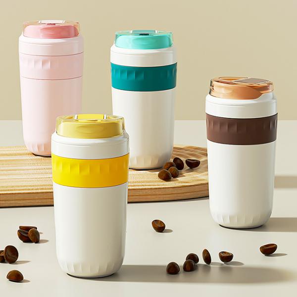 Outdoor Stainless Steel Insulated Coffee Mug Vacuum Flasks Cups 350ml Kids Water Bottles