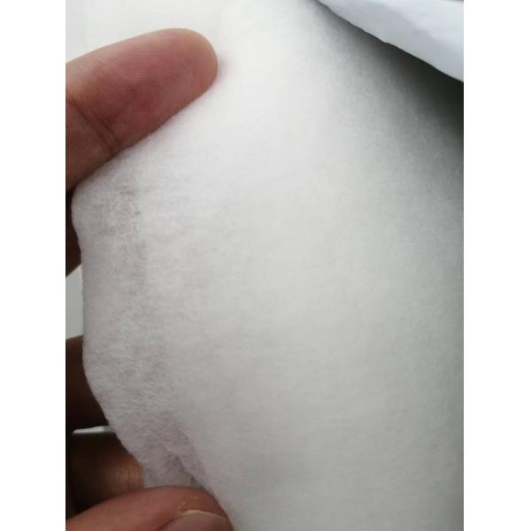 Loose Soft Hot Air Nonwoven Fabric Customised Color For Clothing Lining
