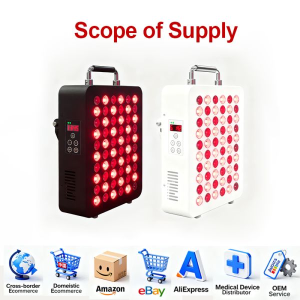 Portable Desk Red Light Panel 300W
