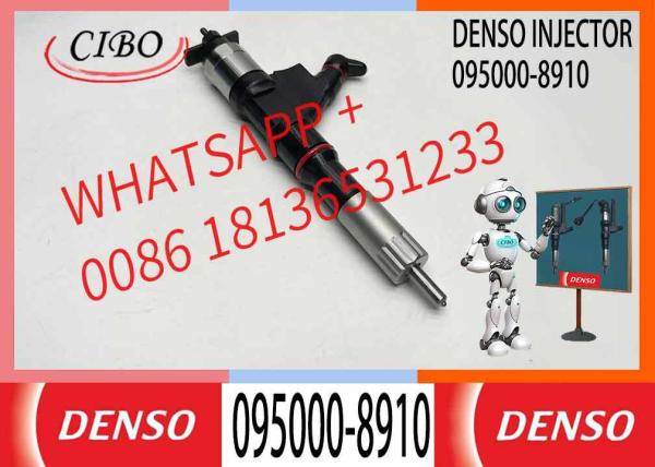 Boquilla de riel común para piezas de motor baratas DLLA145P1091 inyector de combustible diésel 095000-8910 para inyector diésel HOWO repuestos de automóviles