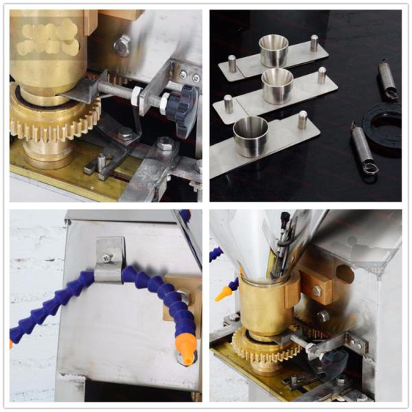 Шарик фаршированного мяса нержавеющей стали автоматический формируя машину 1000*400*400мм
