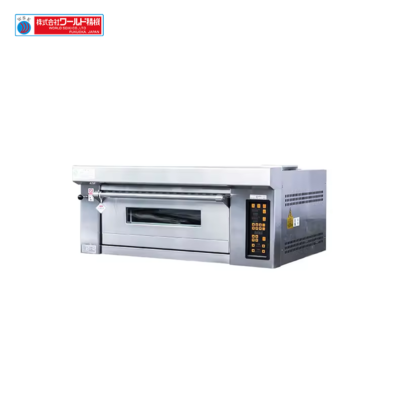 Chinese Price 1 Deck 2 Trays High Quality Japanese Electric Bread Deck Oven