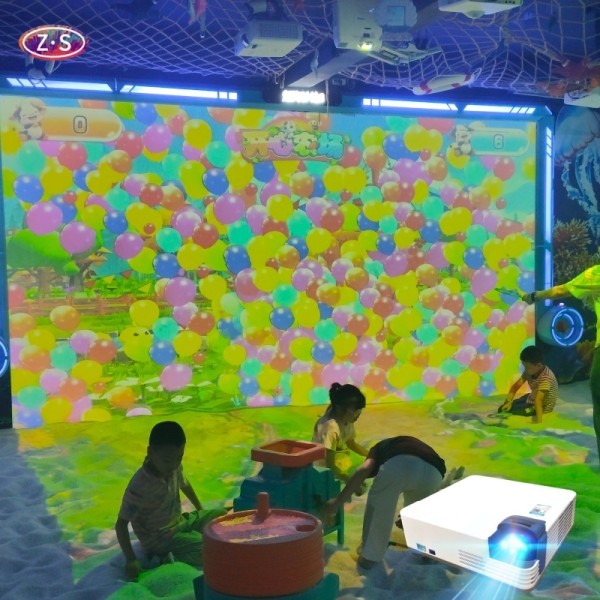 AR Joyful Sand Beach Interactive Games Large Play Space For Family Fun