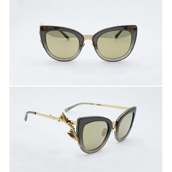 Women Sunglasses reduce Uv Rays shinning Decoration Sunglasses Acetate Frame Glasses Shades Polarised Uv400