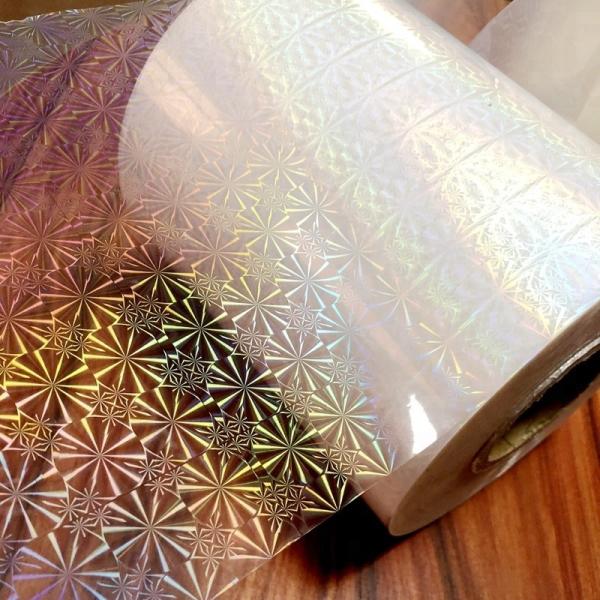 Moisture Proof Holographic Lamination Film for Customized Packing Design 100-1500mm