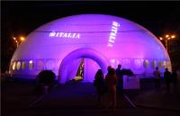 Barraca inflável da iluminação gigante, preço inflável da barraca da abóbada