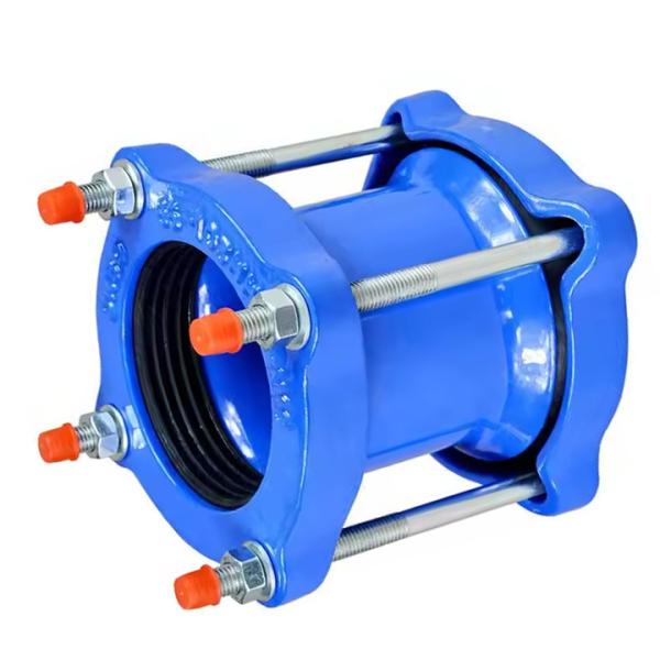 DN150 Flanged Gibault Joint Ductile Cast Iron DI Gibault Coupling