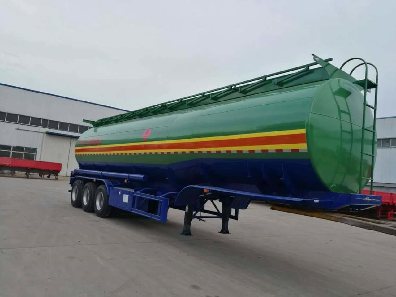2/3 Оси Тяжелый Алюминиевый Нефтепродукт Tanker Tanker Semi Trailer с BPW Axle