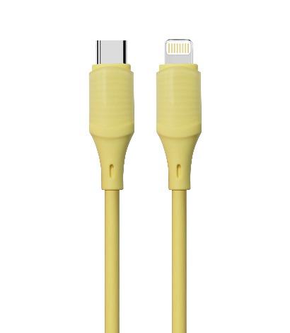 1m Length Green Silicone Data Cable With Transparent Shell And Various Colors