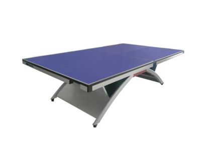 2740*1525*760 mm Competition Table Tennis Table Rainbow Leg Standard Size With Ball And Bats Holder