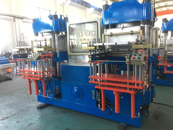 High productive Blue Vacuum Press Silicone Rubber Machine with CE for making rubber silicone products