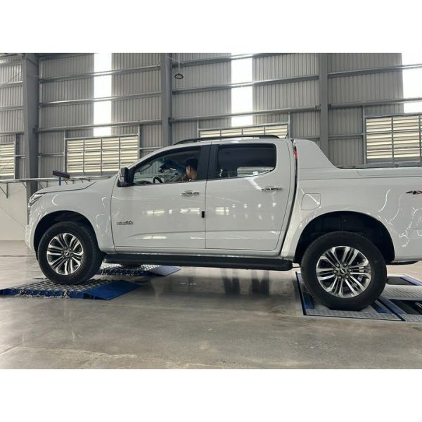 Cartesy brand CTGT-3-3C Roller Trinity Vehicle Test Line Roller  Brake Tester With Axle Load Single Plate side slip tester for light vehicles