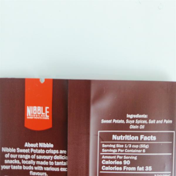 Custom Printed Food Grade Nitrogen Flush Chips Bags Sealer Metallic Foil Packaging Bags For Potatoes Chips