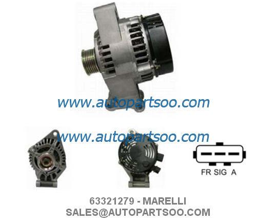 63321507 63321859 - MARELLI Alternator 12V 120A Alternadores